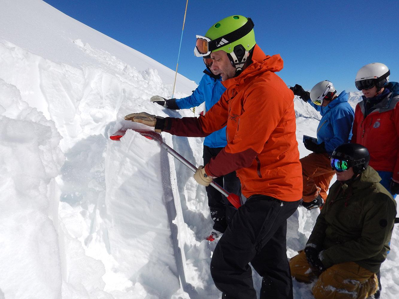Rolf CompressietestCredit Snowsafety.nl