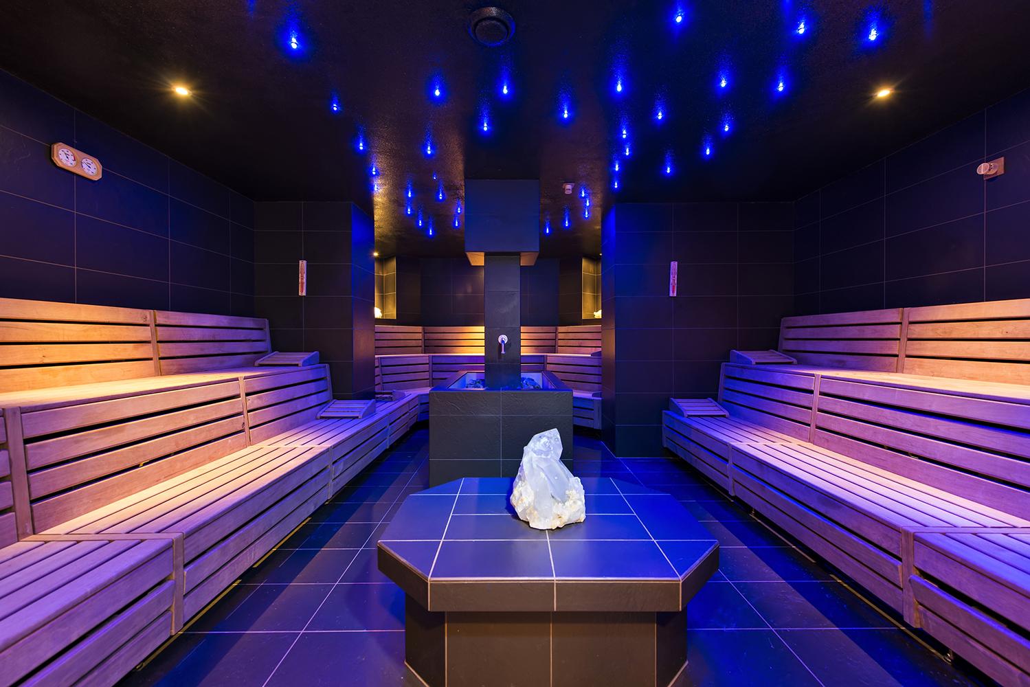Stone Sauna at Kempinski The Spa St. Moritz