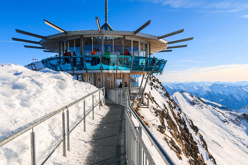 Obergurgl-hochgurgl,Ski,Resort,,Austria,-,Jan,30,,2018:,”mountain,Star”